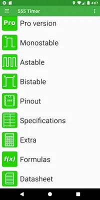 NE555 Timer android App screenshot 11