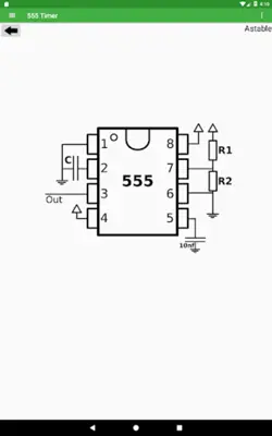 NE555 Timer android App screenshot 1