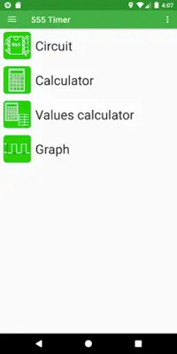 NE555 Timer android App screenshot 8